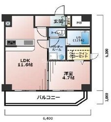 ライオンズマンション日本橋の物件間取画像